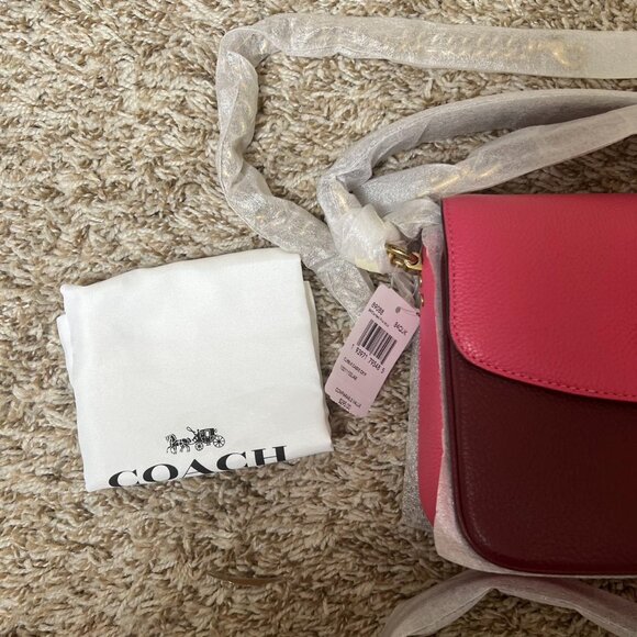 Coach Cassie Crossbody Bag 19 In Colorblock - Picture 4 of 9